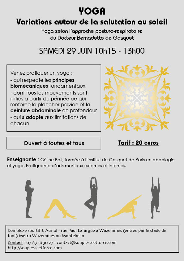 Cours ouvert aux non inscrits à Wazemmes